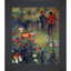 «Garden in the Rue Cortot Montmartre», peinture encadrée-797513098-797523758