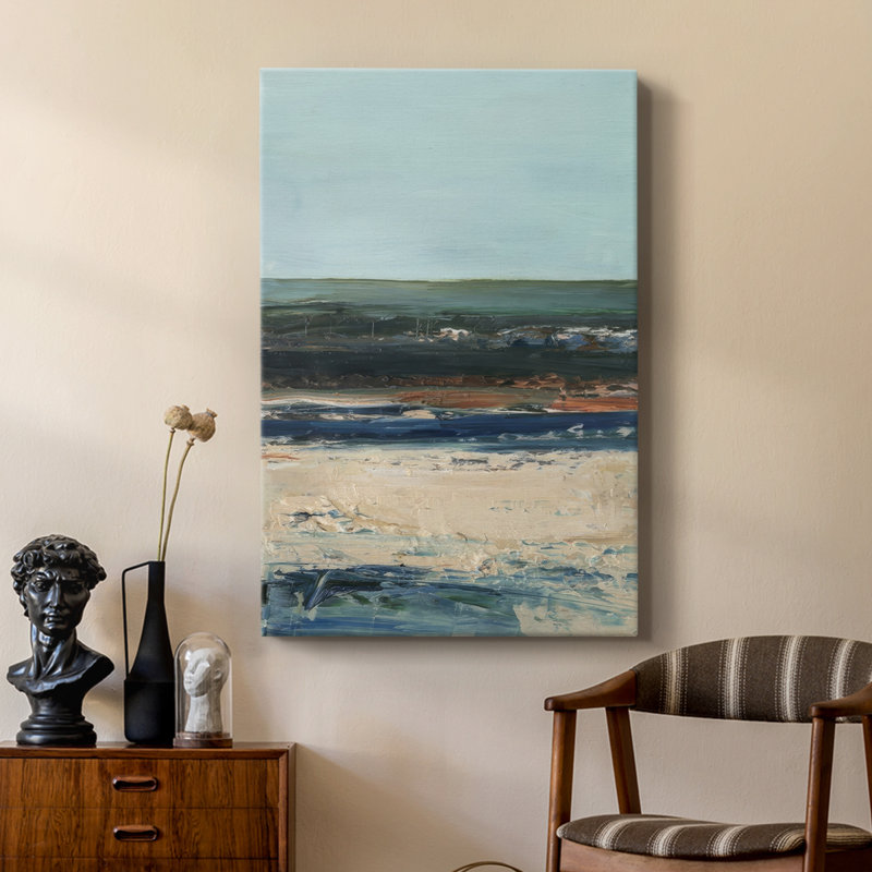 Rich Coastline II - galerie sur mesure, H 12 po x l 8 po
