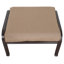 Repose-pieds Florann Savannah avec coussin Sunbrella