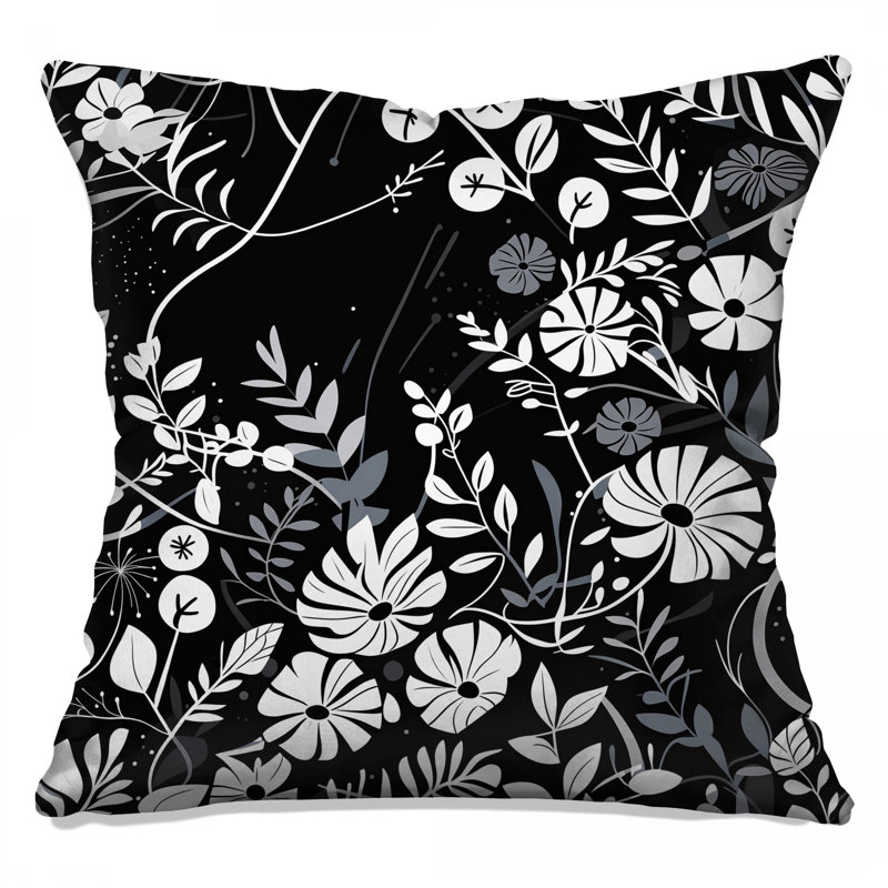 Coussin Floral, 20 x 20 inches