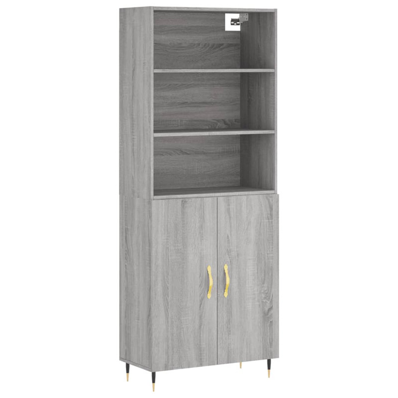 Venedy 69.5cm Sideboard, Grey Sonoma