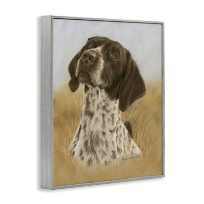 Pointer Hunting Dog Art by Victoria Schultz
