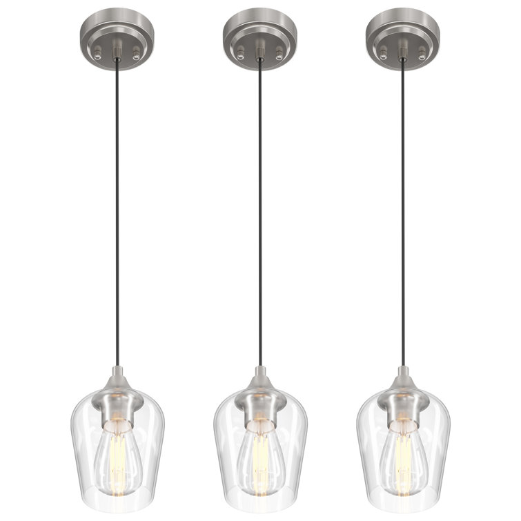 Pendant Light Fixture with Adjustable Height
