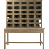 Solid Wood Credenza Desk