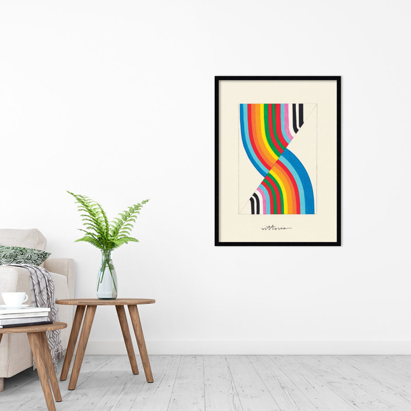 It's Always An Almost by Amber Vittoria, Brown Framed, 25" W x 33" H x 1" D