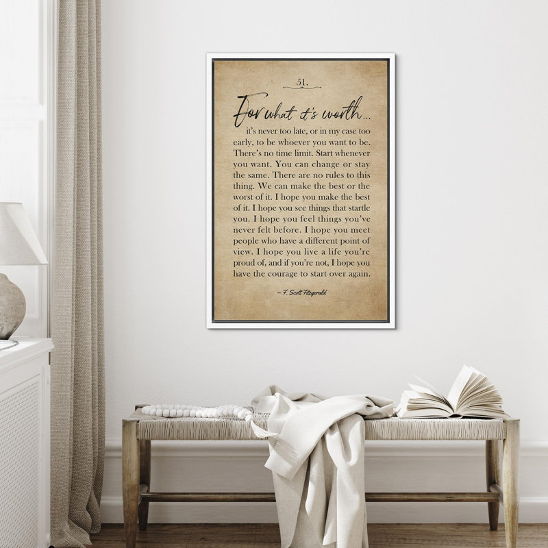 "Provoke message", art textuel sur toile, Blanc, H 36 po x l 24 po x P 1,5 po