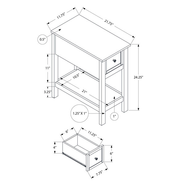 Dimensions du produit