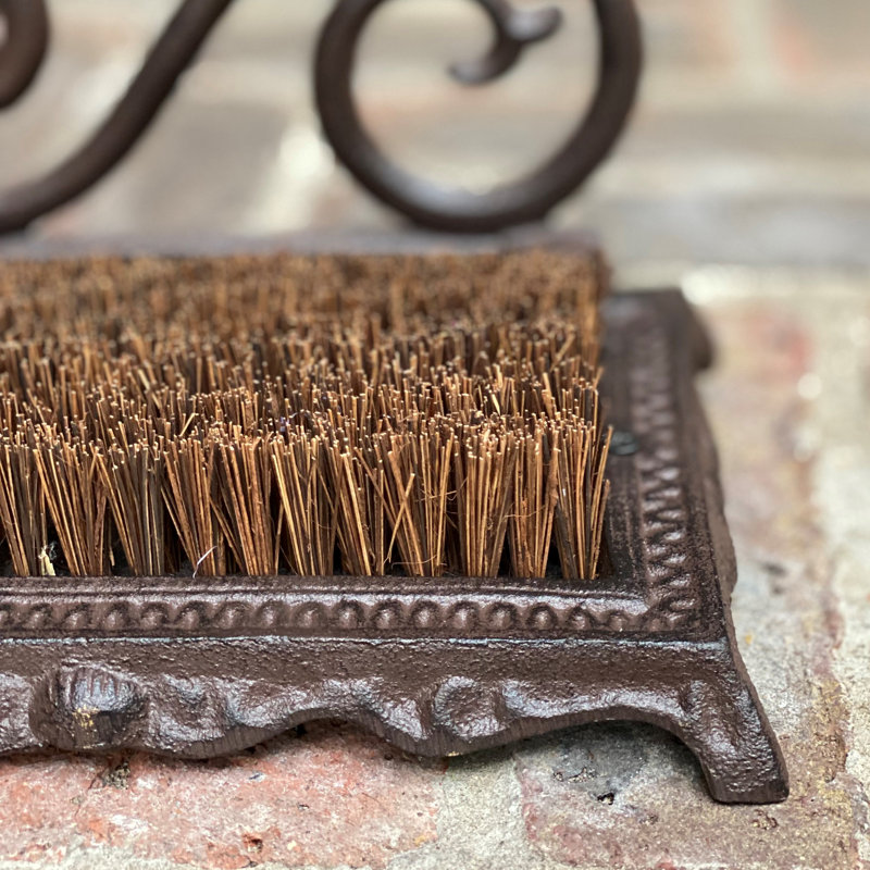 Luttrell Swirl Cast Iron Boot Scraper