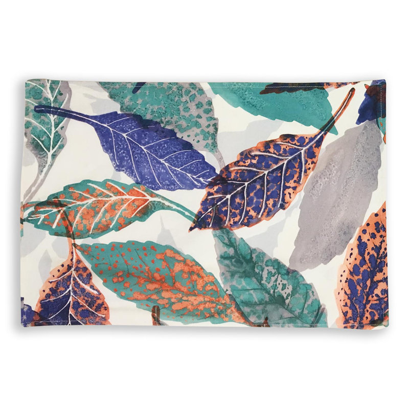 Kailey Turkish Cotton Floral Rectangle Placemat