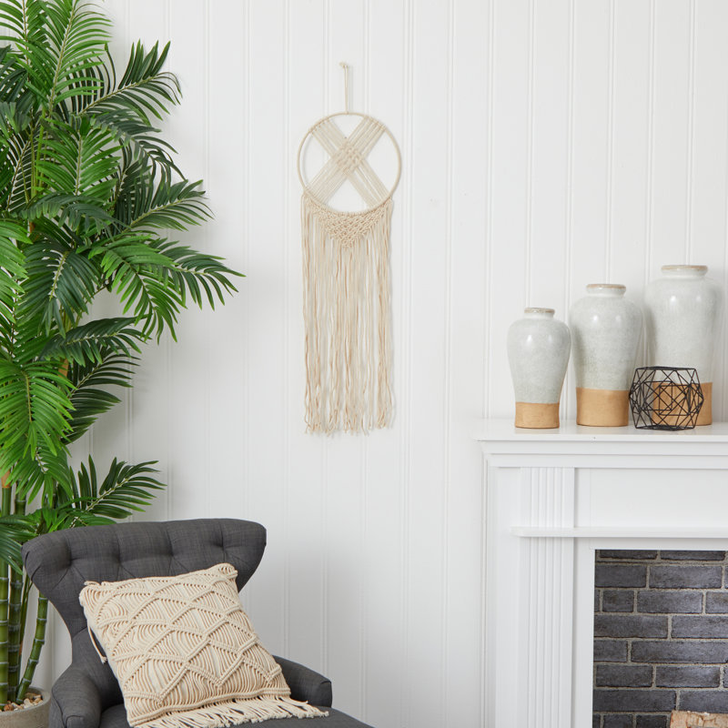 Handmade Wall Decor on Fabric