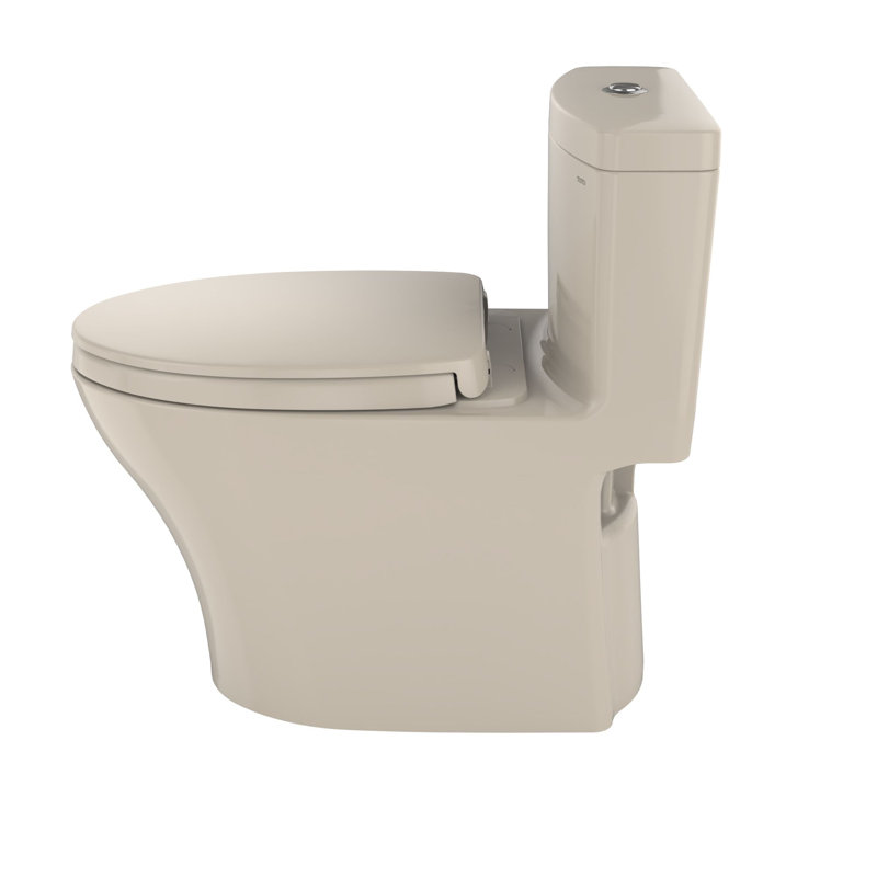 Aquia® Dual-Flush Elongated One-Piece Toilet with Tornado Flush (Seat Included)