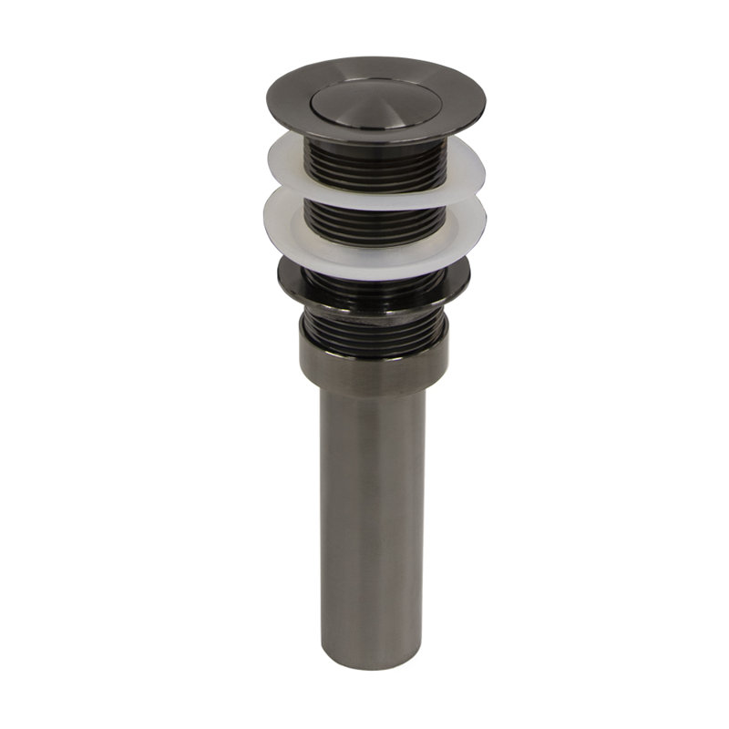 Pop-Up Bathroom Sink Drain, Titanium