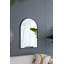 Miroir arqué avec cadre en métal, miroir mural-961031824-961031823