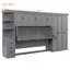 Lit escamotable mural avec garde-robe, armoire et bureau Murphy-2135808965