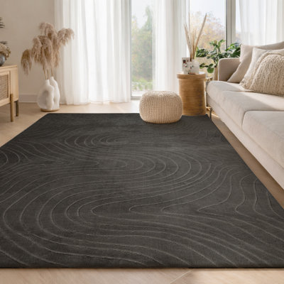 Tapis gris Somos