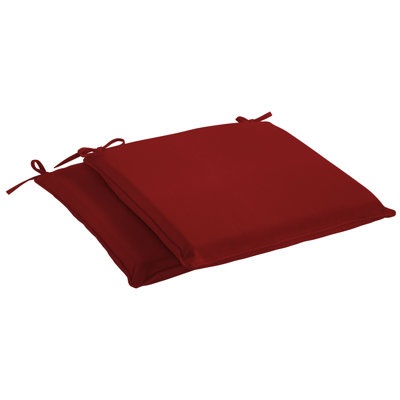 Macaire Sunbrella Outdoor 2'' Dining Chair Chair Pad