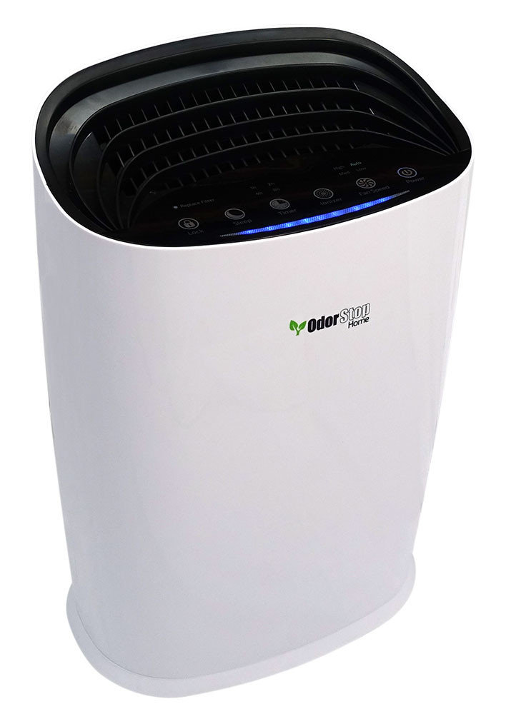 OdorStop Console Air Purifier with True HEPA Filter for 600 Cubic Feet Wayfair