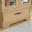 Glass Cabinet Lighted Glass Cabinet Curio Display Cabinet With Adjustable Glass Shelves 2 Doors And 1 Drawer Cabinet Bulb Included-672558109