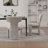 22.05" Wide Modern Upholstered Chenille Accent Dining Chair With Rubberwood Legs-1272880743