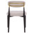 Schutt Boucle Upholstered Metal Dining Chairs