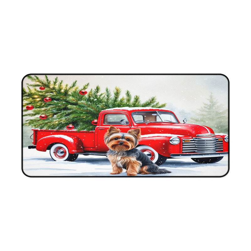 Polyester Desk Pad, 31.5x15.5