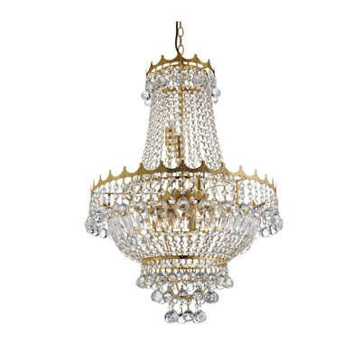9-Light Empire Chandelier