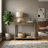 Cason Farmhouse Solid Wood 2 Tier 35.4" Console Table-1590990874