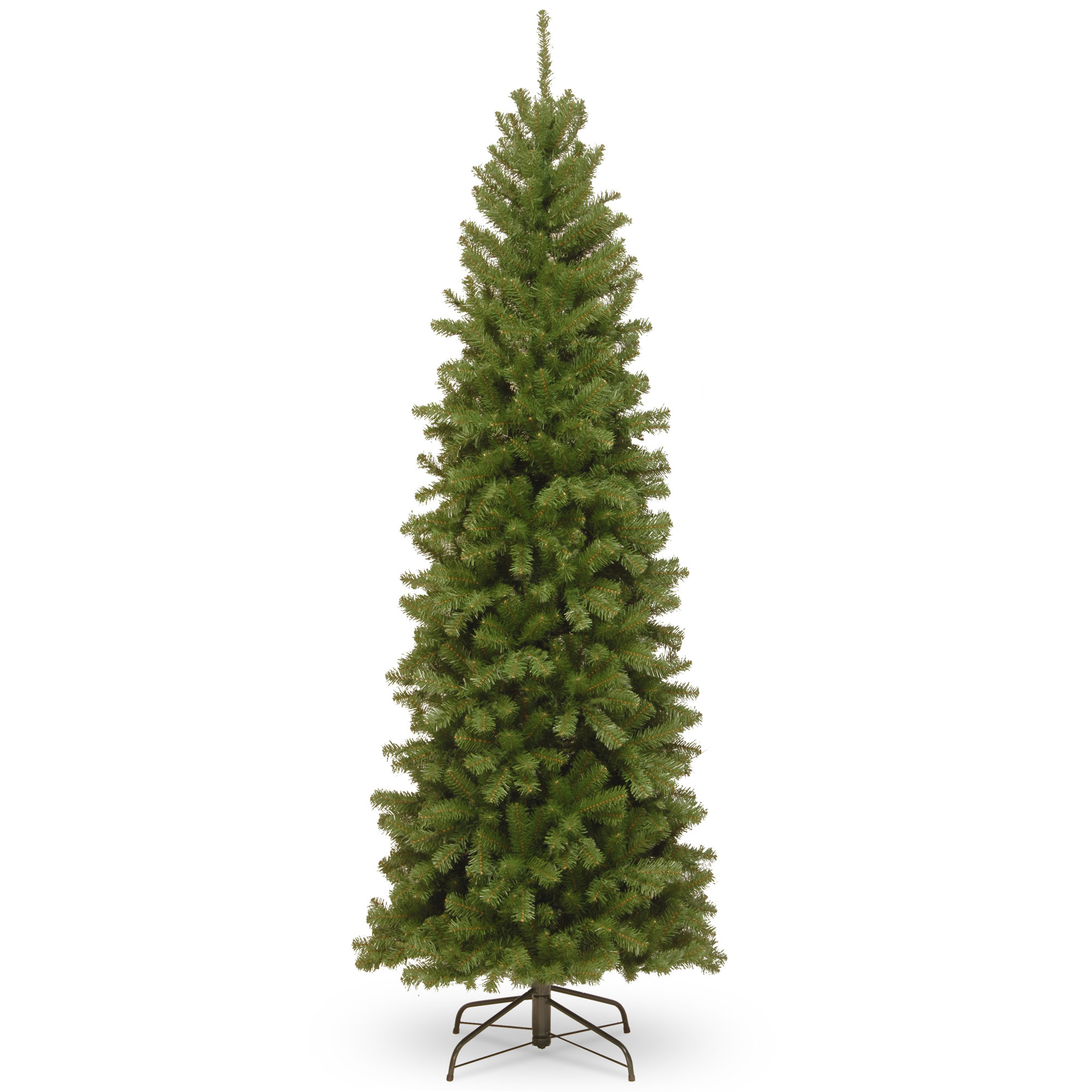 The Holiday Aisle® North Valley Spruce Pencil Slim Tree, 7'