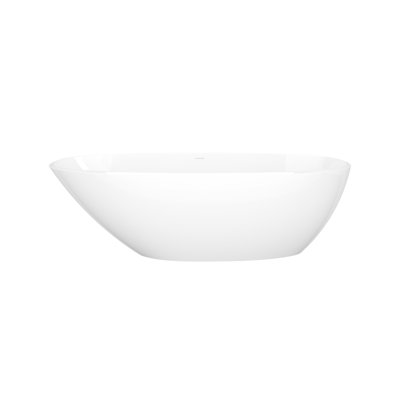 Mozzano 64.75" x 19.75" Freestanding Bathtub