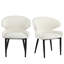 Chaise rembourrée en tissu Deltin
