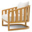 Aruba Outdoor Teak Lounge Chair