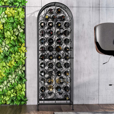 Santiago Floor Wine Bottle Rack by Fleur De Lis Living