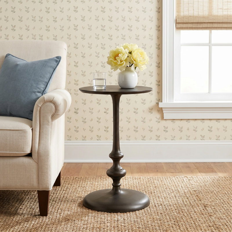 Melanie Ivanna Metal Side Table