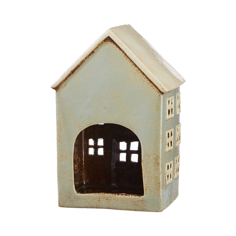Porte-votive et photophore house en céramique