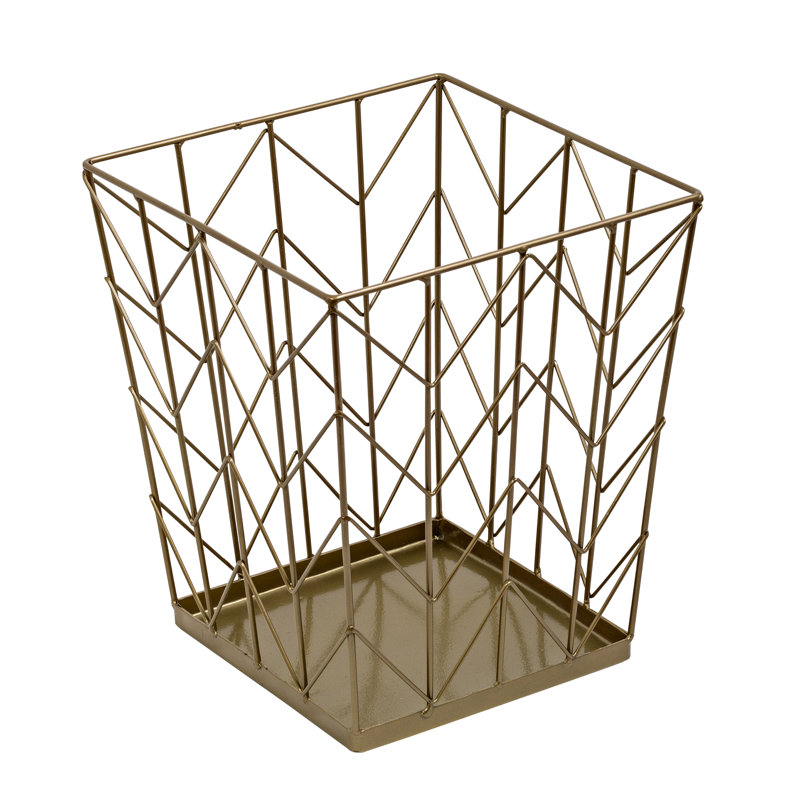 Kaila Steel Open Waste Basket