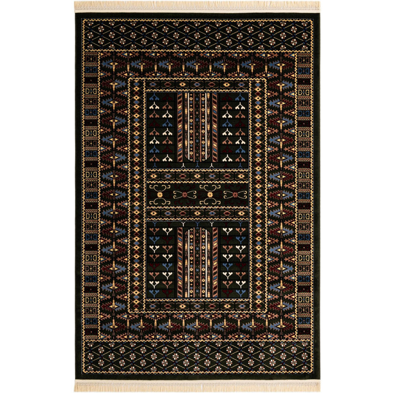 Sajur Dequone Rug, Rectangle 6'1" x 9'