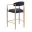 2 tabourets de bar rembourrés Modern