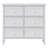 Bailey White 6-drawer Dresser