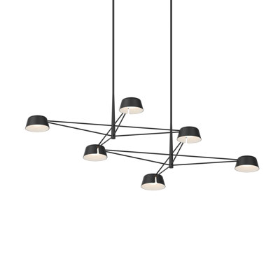 Ray 6 - Light LED Chandelier