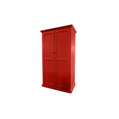 Bureau armoire en bois massif Breeda