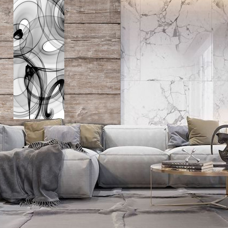 Nebula Print, 86" H x 36" W, Aluminum