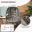 Steel Outdoor Armless Lounge Chair-325714898