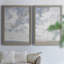Toile encadrée de qualité supérieure bleu ciel III - prête à être accrochée-1580870059-1580870056