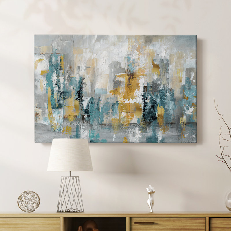 City Views II -Gallery Wrapped Cavas, 18" H x 27" W