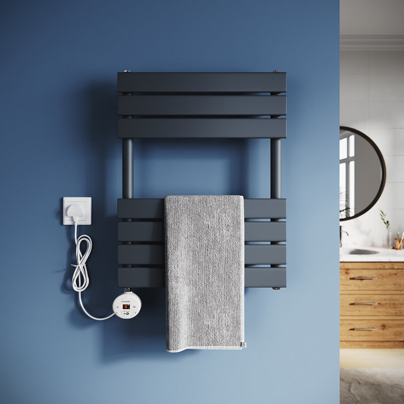 65*40*6.2cm, Smart WiFi-Enabled Heated Towel Rail with Multi-Mode Heating Solution, Anthracite