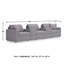 Canapé modulaire 5 pièces avec consoles de rangement Chobanyan-1537772813
