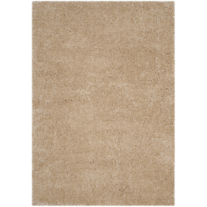 Aubre Solid Colour Area Rug, Rectangle 155 x 229 cm
