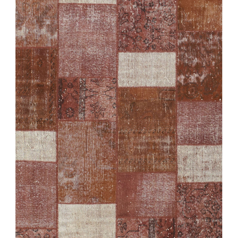 Tapis rétro patchwork turc