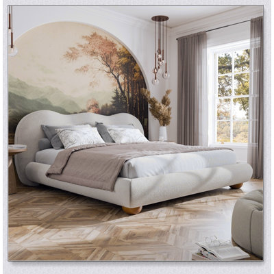 Mobilier de chambre à coucher 1pc Eastern Bed Boucle
