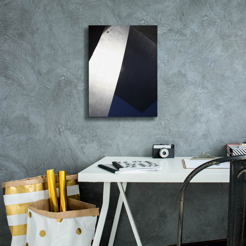 «Ode To Gehry 52» par DAG, Inc, art mural sur toile, H 16 po x l 12 po